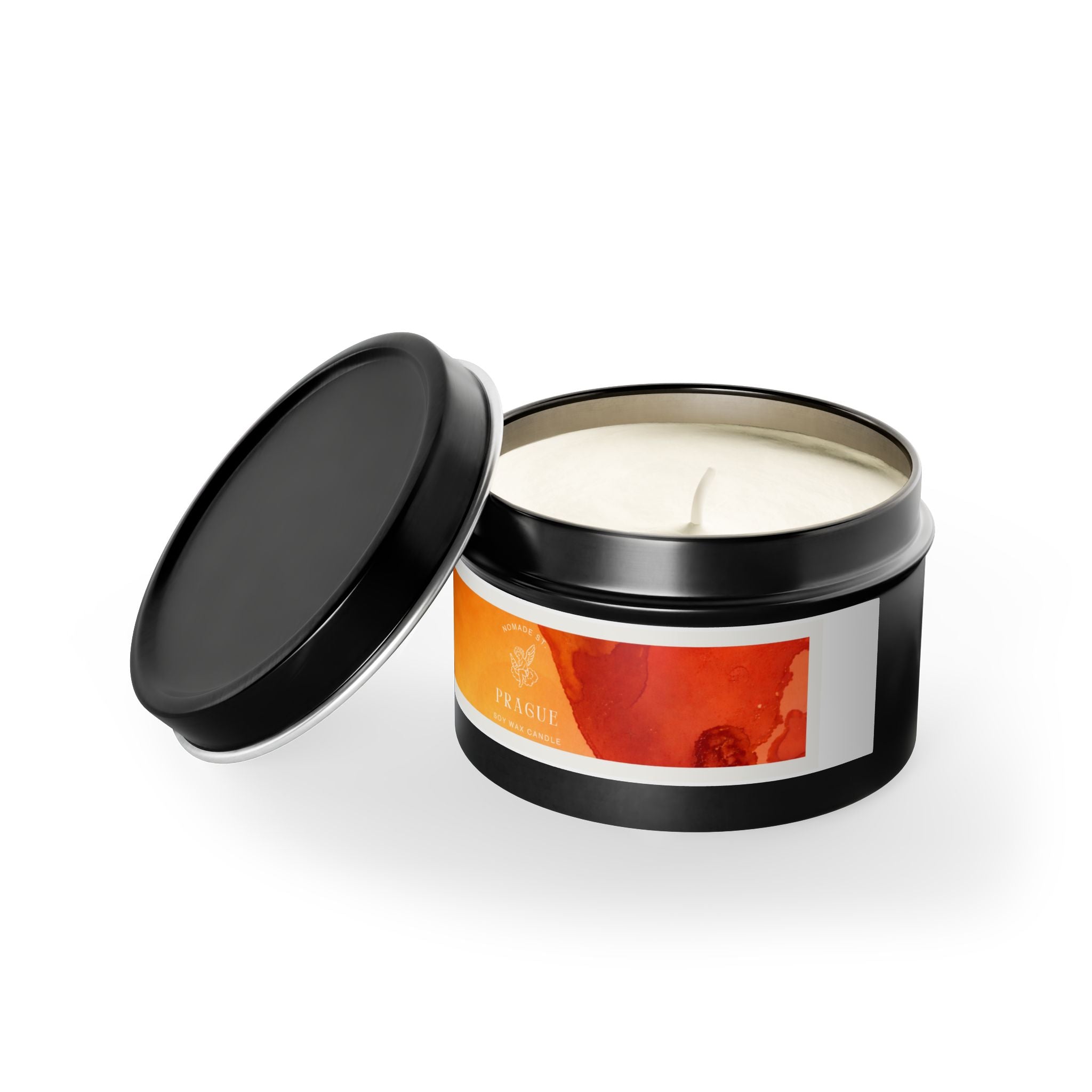 Prague Charles Bridge Autumn Tin Candle — Fall Afternoon Scent