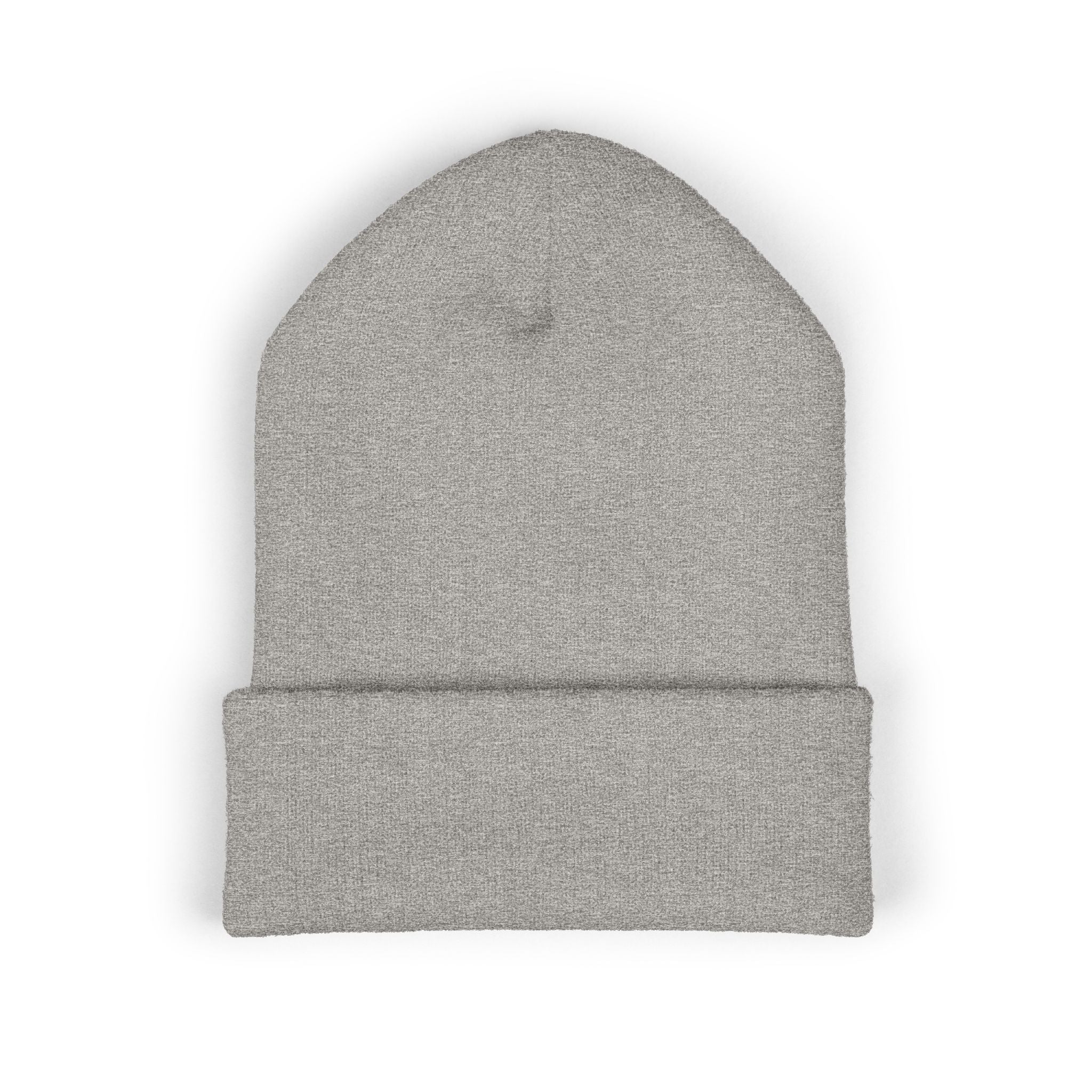 Nomade Embroidered Cuffed Beanie — Cozy Travel-Inspired Knit Hat