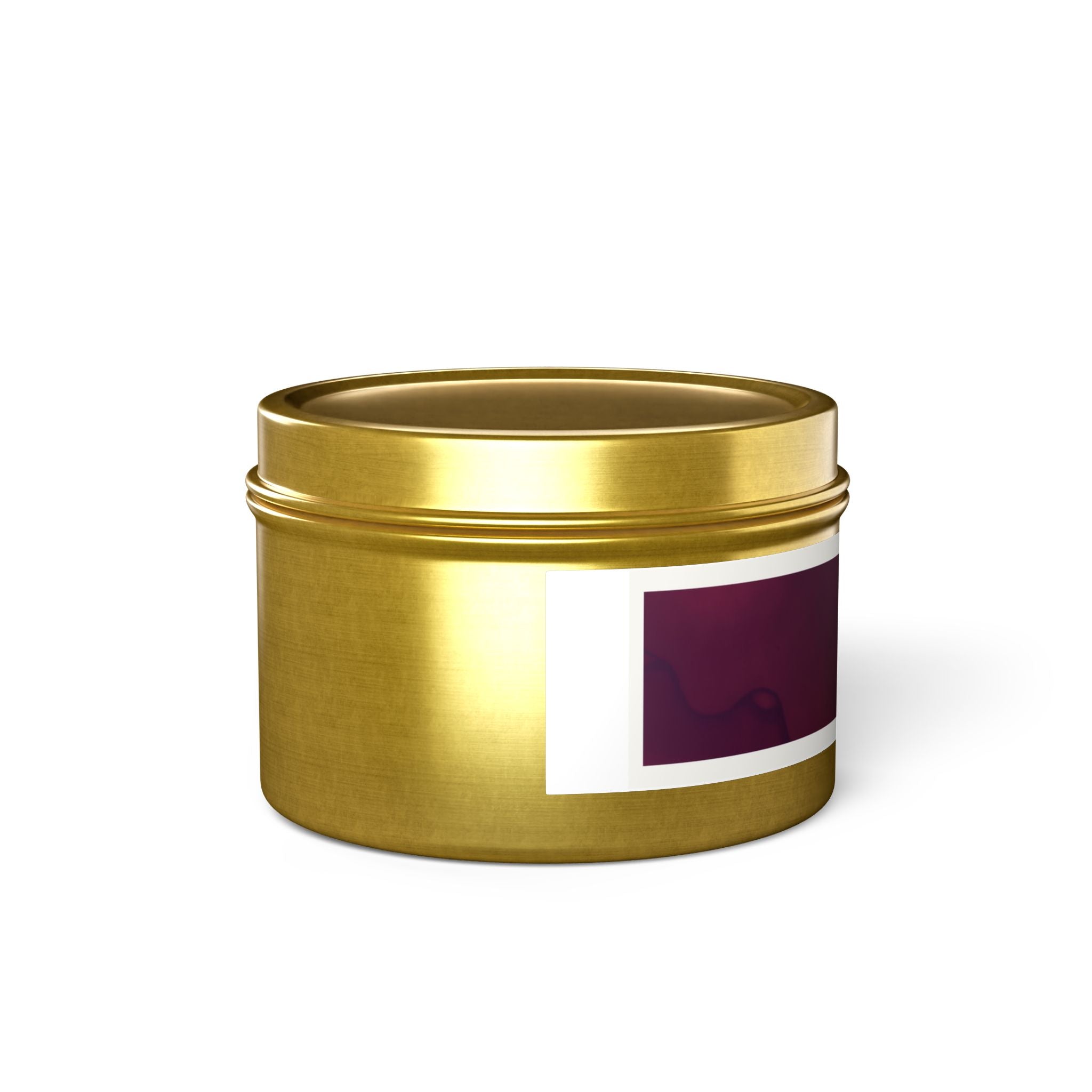 Paris Noir Wine Moment Scented Tin Candle - Bordeaux Floral / Coordinates