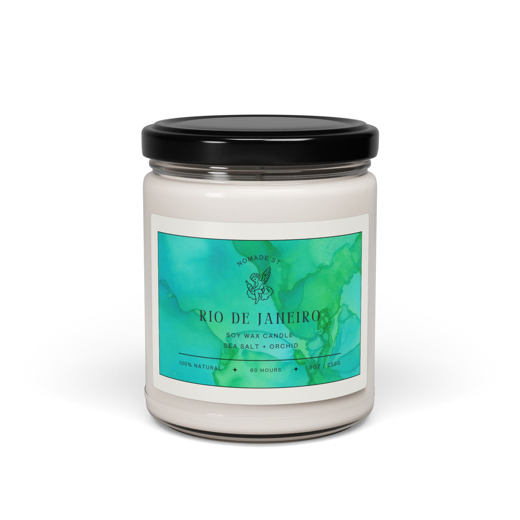 Rio de Janeiro Scented Soy Candle 9oz | Tropical Citrus & Sea Breeze