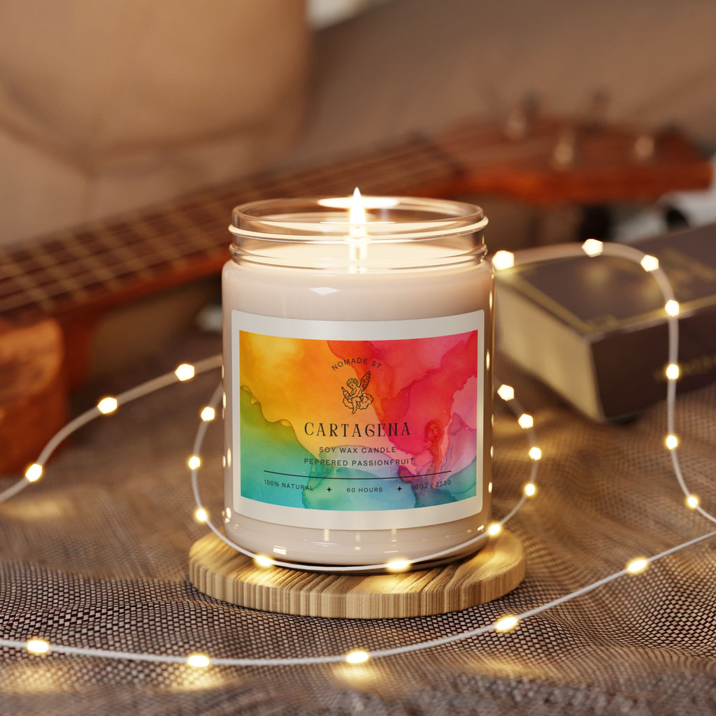 Cartaganea de Indias No.2 Scented Soy Candle - Peppered Passionfruit — 9oz